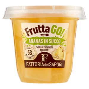 Fattoria Dei Sapori Frutta Go! Ananas In Succo 200 g