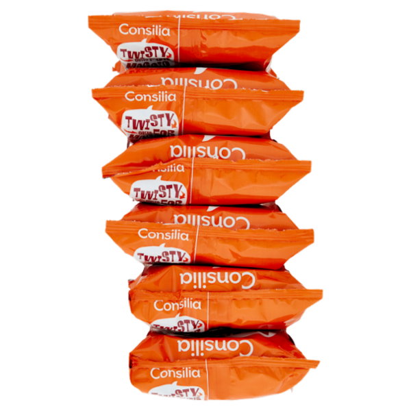 Consilia Saper Scegliere Twisty Gusto Formaggio (senza olio di palma) 6 x 25 g