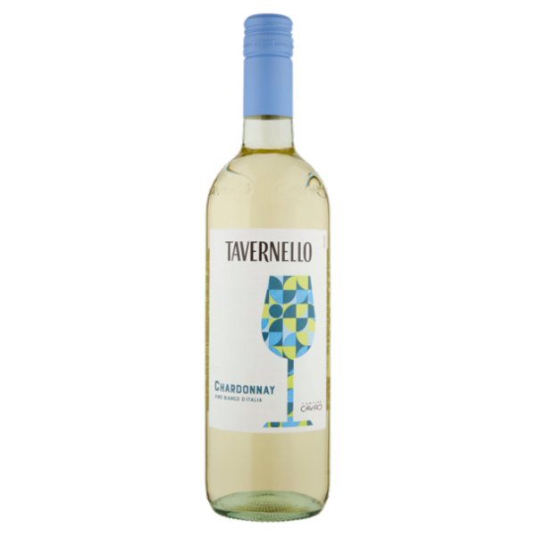 Tavernello Chardonnay Vino Bianco d'Italia 750 ml