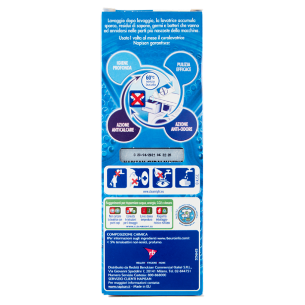 Napisan Cura Lavatrice igienizzante 250 ml