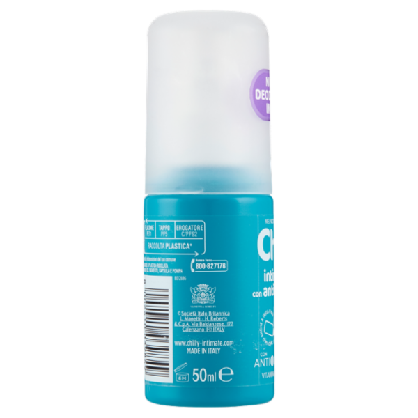 Chilly intimo deo con antibatterico 50 ml