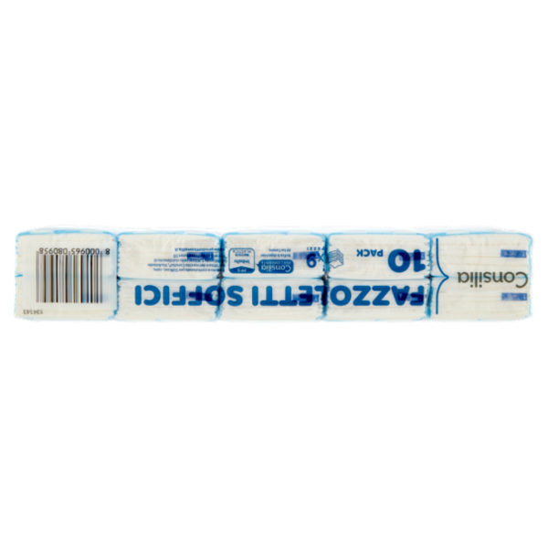 Consilia Fazzoletti di Carta 4 Veli 9x10 pacchetti