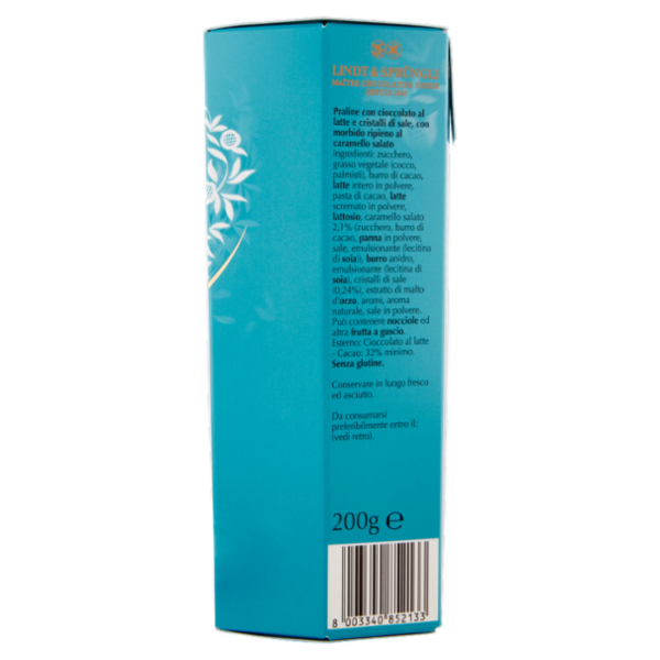 Lindt Lindor Cioccolatini Cioccolato al latte Caramello 200 g