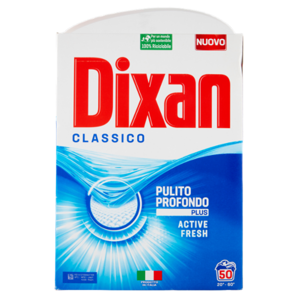 DIXAN Polvere Classico 50 lavaggi 3 kg