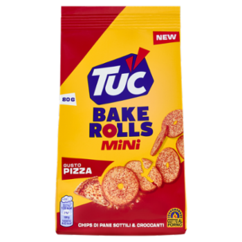 Tuc Bake Rolls Mini Gusto Pizza Cotto Al Forno - 80 g