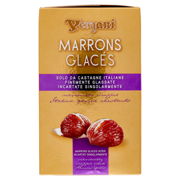 Vergani Marrons Glacés Interi Incartati Singolarmente 140 g