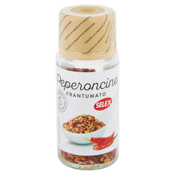 Selex Peperoncino Frantumato con Macinello 25 g