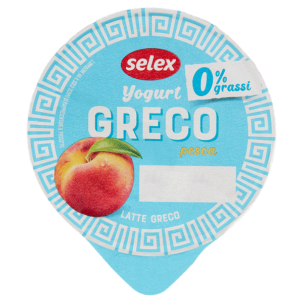 Selex Yogurt Greco 0% Grassi Pesca 150 g