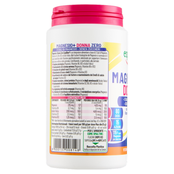 equilibra Magnesio+ Donna Zero 200 g