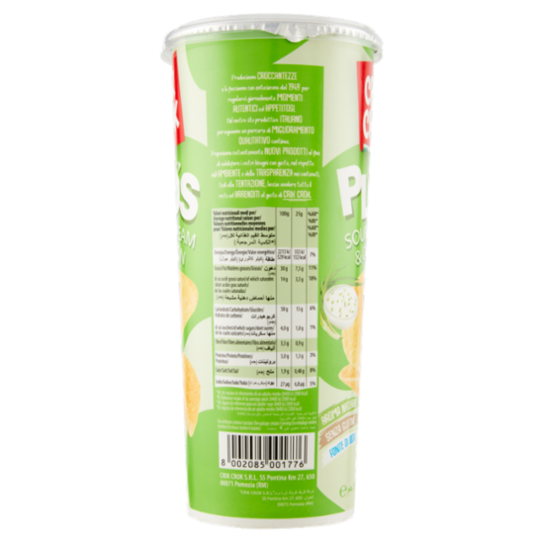 Crik Crok Plus Sour Cream & Onion 100 g