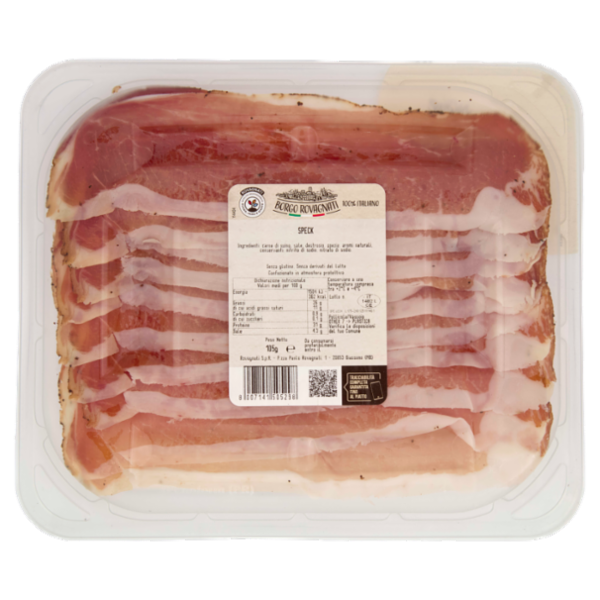 Borgo Rovagnati Speck Delicatamente Affumicato 105 g