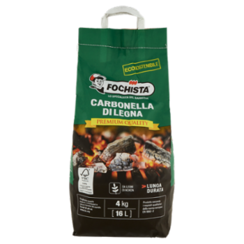 Fochista Carbonella Di Legna Premium Quality 4 Kg