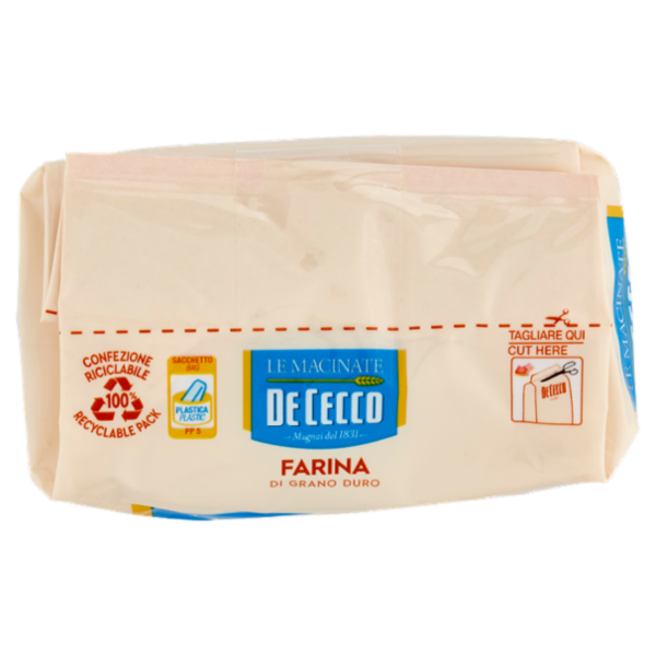 De Cecco Le Macinate Farina di Grano Duro 1 Kg