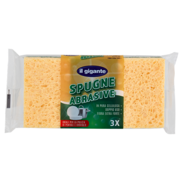 IL GIGANTE Spugne Abrasive 3 pz