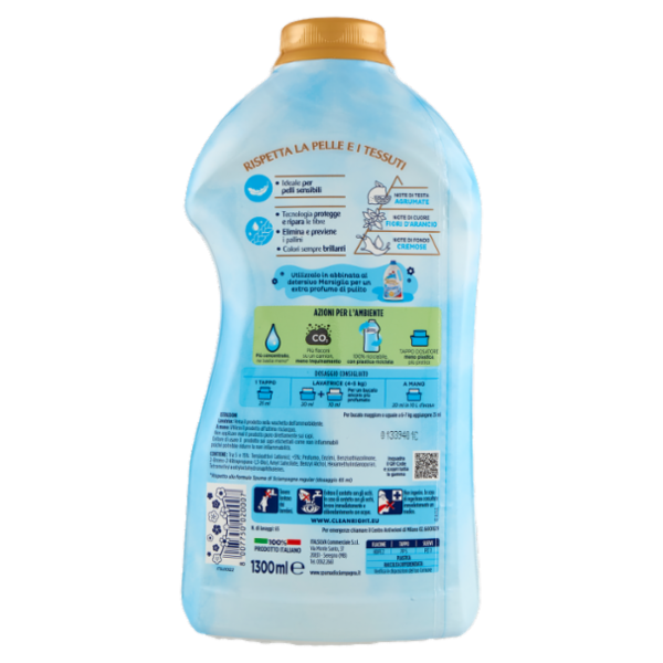 Spuma di Sciampagna Ammorbidente Concentrato Petali di Marsiglia 1300 ml