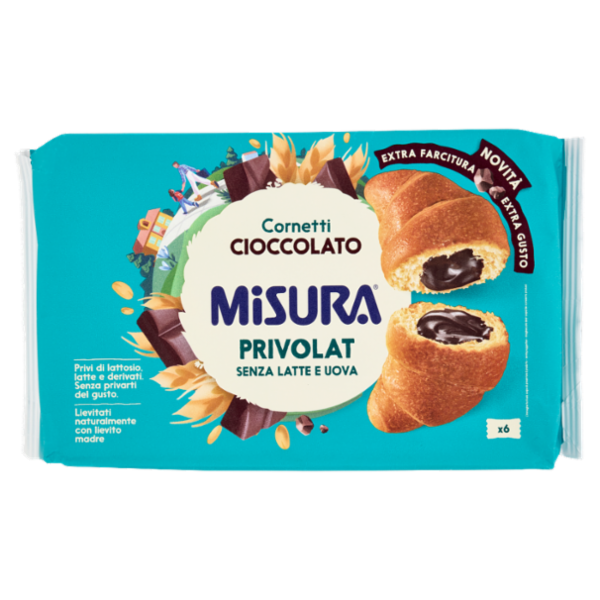 Misura Privolat 6 Cornetti Cioccolato 298 g