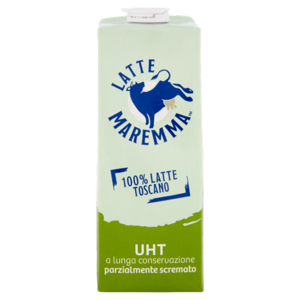 Latte Maremma UHT a lunga conservazione parzialmente scremato 1 L