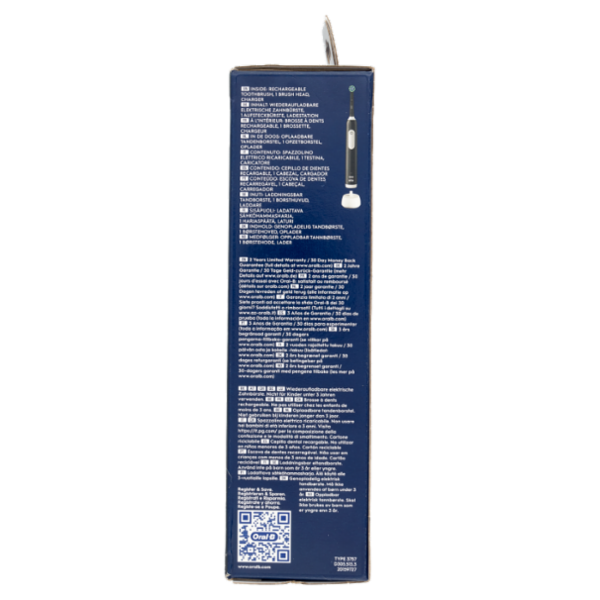 Oral-B Spazzolino Elettrico Denti Ricaricabile Pro Series 1 Black