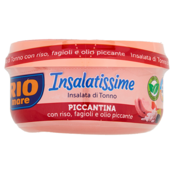 Rio mare Insalatissime Insalata di Tonno Piccantina con riso, fagioli e olio piccante 200 g
