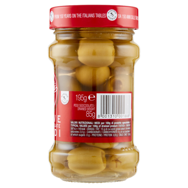 Polli Olive Denocciolate Verdi 195 g