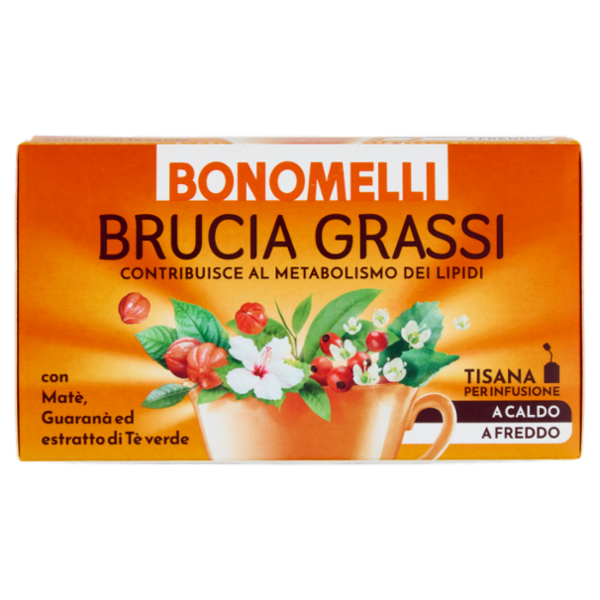 Bonomelli Brucia Grassi Tisana per Infusione 16 Filtri 32 g