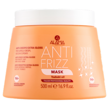 Alama Professional Anti Frizz Mask Anti-Crespo Extra Gloss 500 Ml