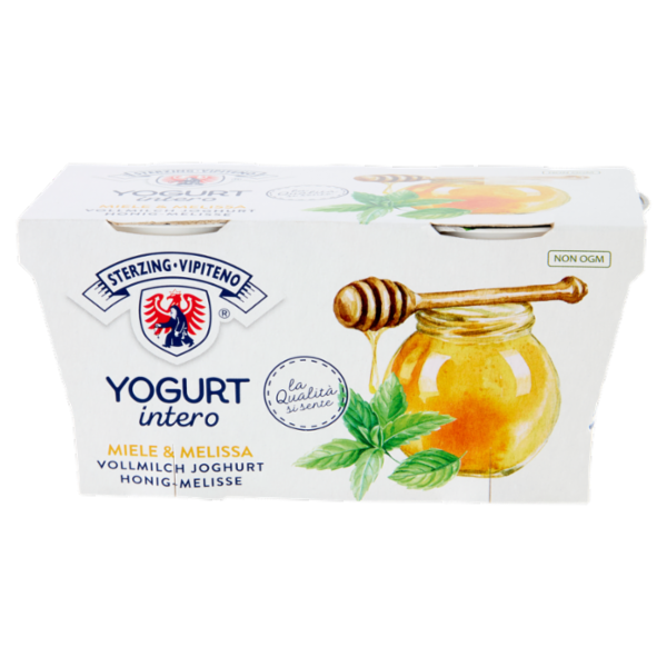 Sterzing Vipiteno Yogurt intero Miele & Melissa 2 x 125 g