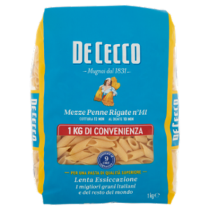 De Cecco Mezze Penne Rigate N°141 1 Kg