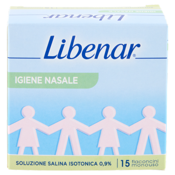 Libenar Igiene Nasale flaconcini monouso 15 x 5 ml