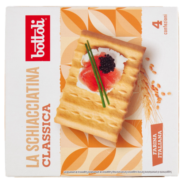 bottoli la Schiacciatina Classica 4 x 37,5 g