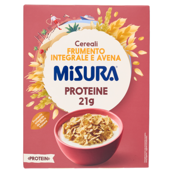 Misura Protein Cereali Frumento Integrale e Avena 320 g