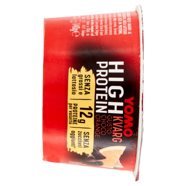 Yomo High Protein Kvarg Gusto Choco Orange 140 g