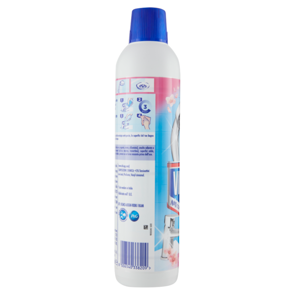 Viakal Detersivo Anticalcare Bagno e Cucina Fresco Profumo Liquido 630 ml