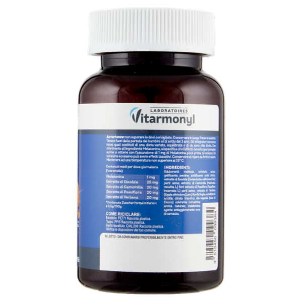 Laboratoires Vitarmonyl Gummies Melatonina 30 Gummies 90 g