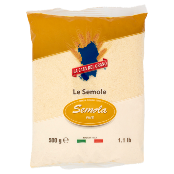 La Casa del Grano Le Semole Semola Fine 500 g
