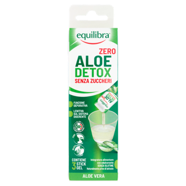 equilibra Aloe Detox Zero Stick Gel 3 x 30 ml