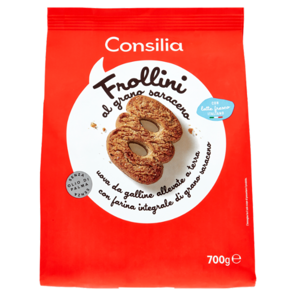Consilia Frollini con Zucchero di Canna e Grano Saraceno 700 g