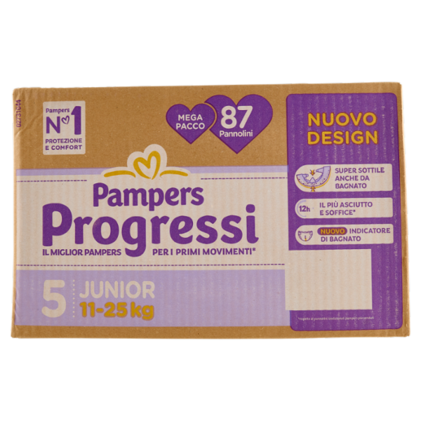 Pampers Progressi Junior 87 pz