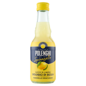 Giancarlo Polenghi Spinagallo Succo Di Limoni Biologici Di Sicilia 250 Ml