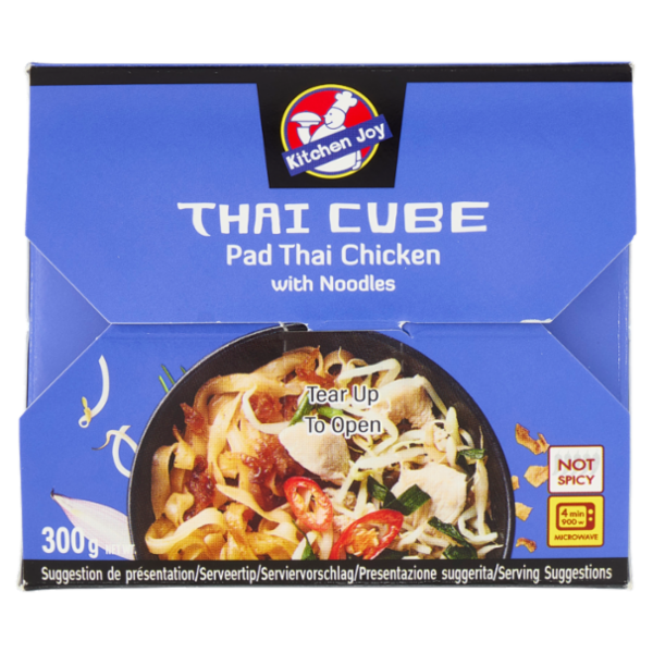 Kitchen Joy Thai Cube Pad Thai Chicken with Noodles 300 g