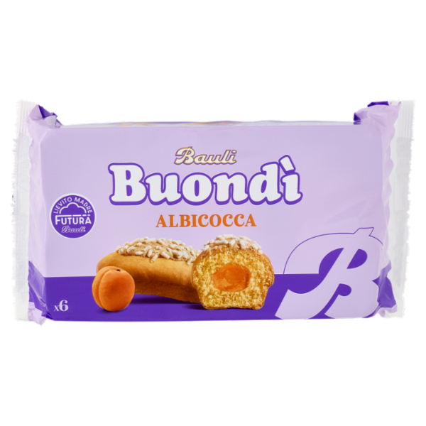 Bauli Buondì Albicocca 6 x 43 g