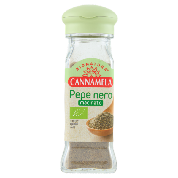 Cannamela Bionatura Pepe nero macinato 50 g
