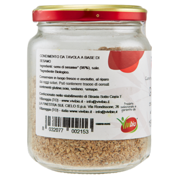 Vivibio Gomasio Condimento da Tavola 150 g