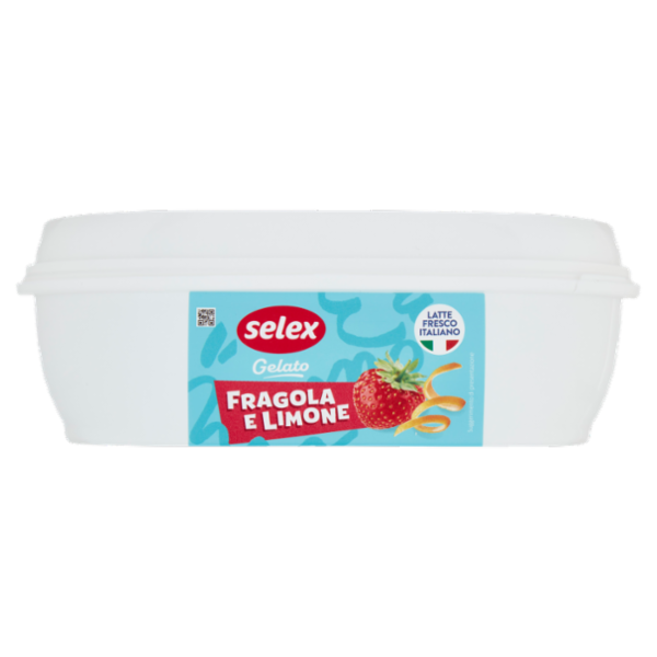 Selex Gelato Fragola e Limone 500 g