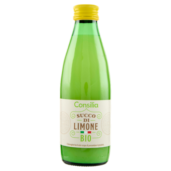 Consilia Succo di Limone di Sicilia Biologico 250 ml