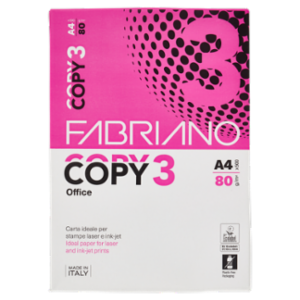 Fabriano Copy 3 Office A4 80 G/m� 500 Fogli