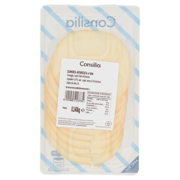 Consilia Scamorza Affumicata a Fette 140 g