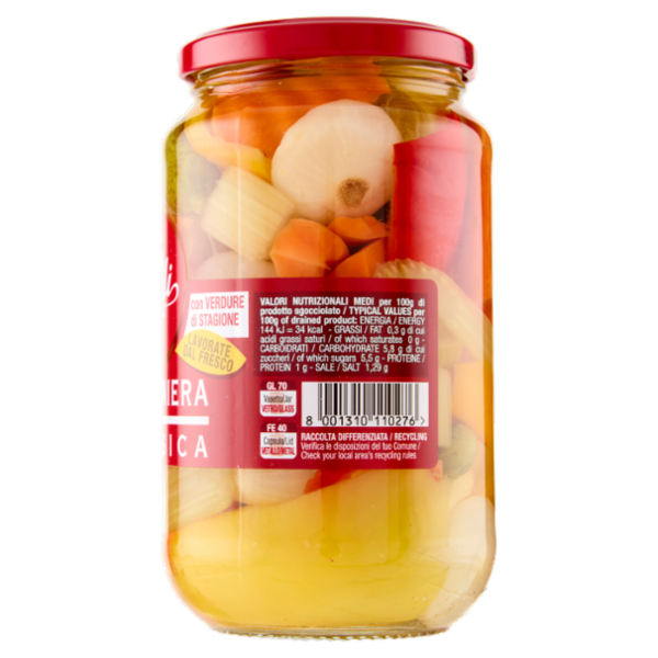 Polli Giardiniera Classica 565 g