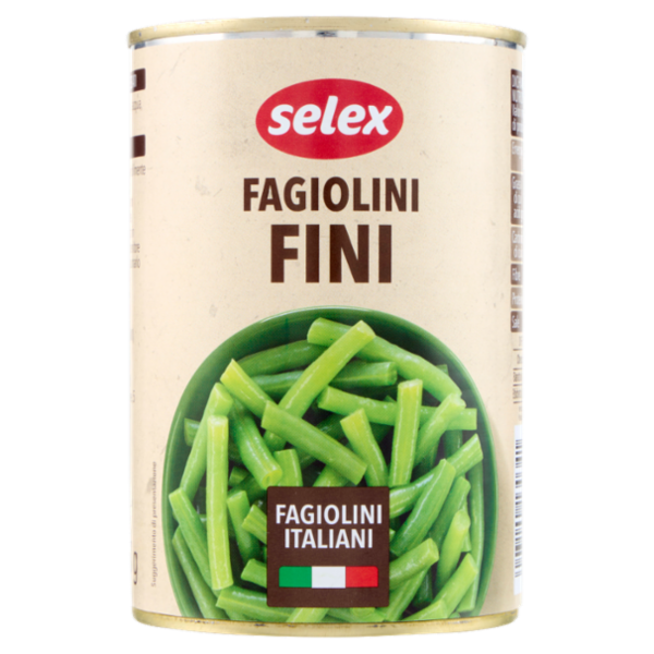 Selex Fagiolini Fini Lessati 400 g