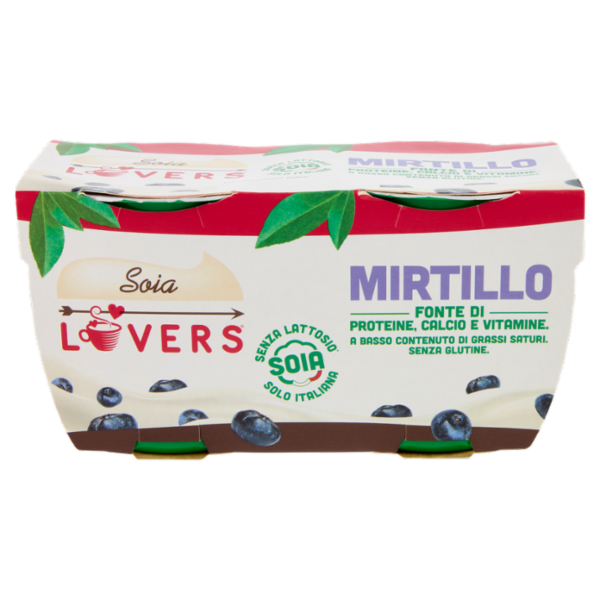 Soia Lovers Mirtillo 2 x 125 g